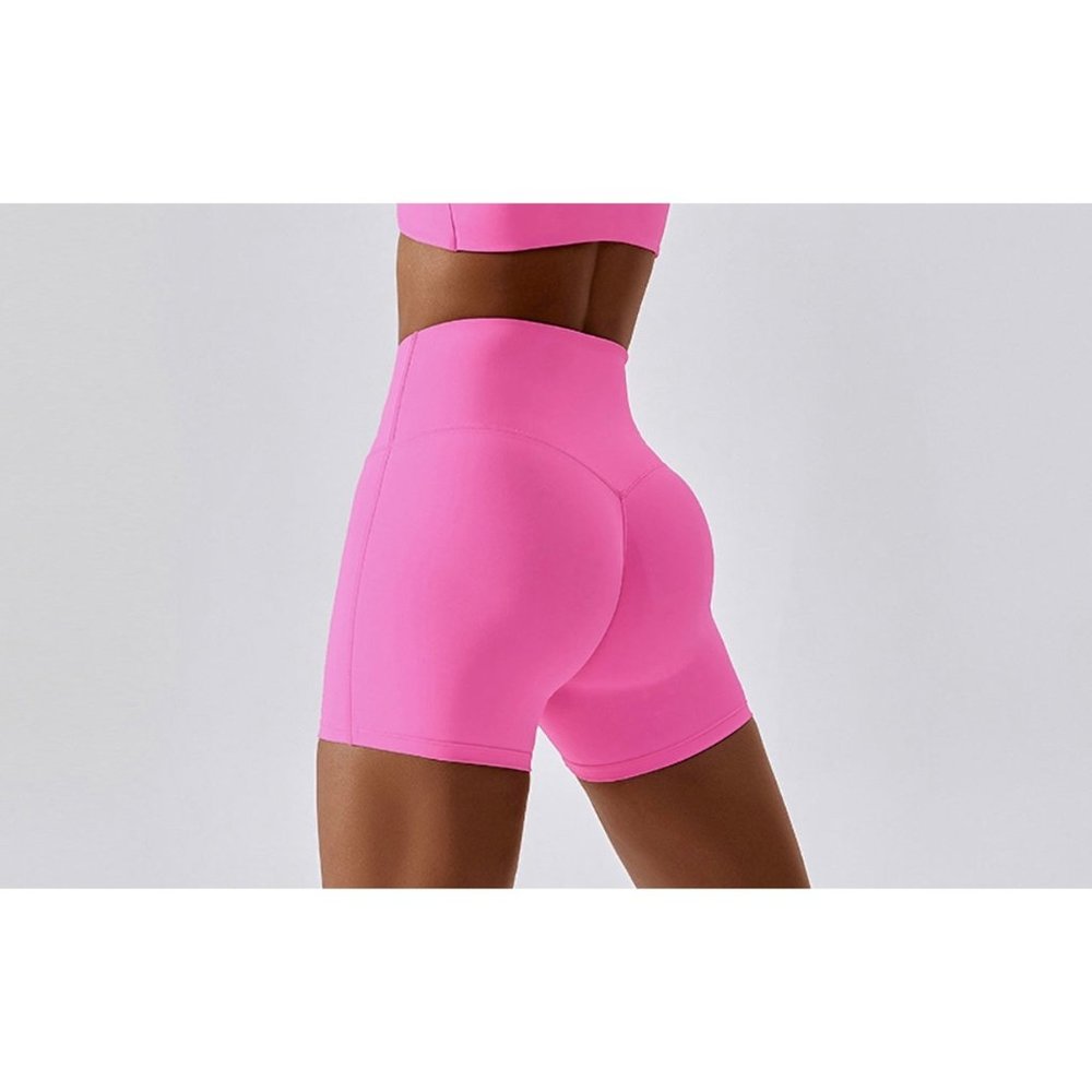 NEW SKY LUX APPAREL PINK SHORTS BOTTOM  SPANDEX SIZE MEDIUM